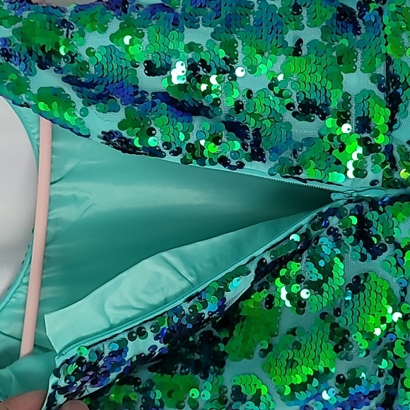 Disney Princess Ariel Sequins Tulle Dress - Picture 4 of 8